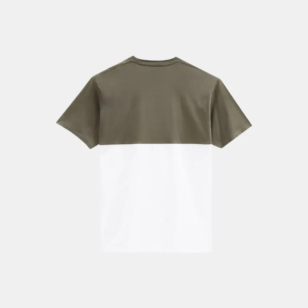 Vans Colorblock T-Shirt White & Grape Tea