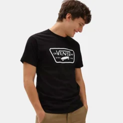 Vans Full Patch T-Shirt Black White