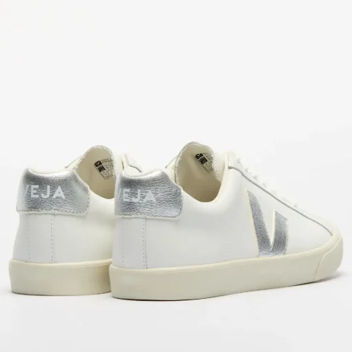 Veja Women's Esplar Leather White Silver