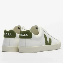 Veja Women's Esplar Leather White Kiwi