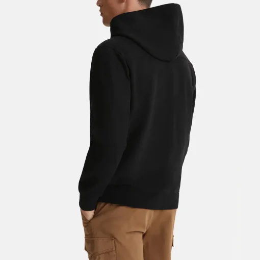 Woolrich American Fleece Hoodie Black