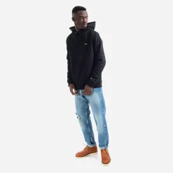Woolrich American Fleece Hoodie Melton Blue
