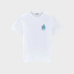 Woolrich Animated Sheep T-Shirt Bright White
