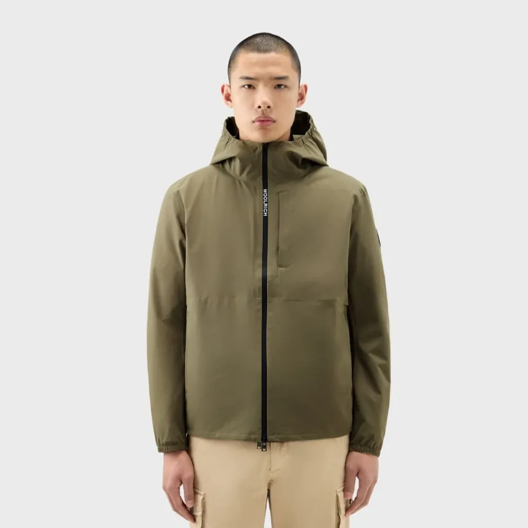 Woolrich Pacific Two Layers Jacket Men's Lake Olive
